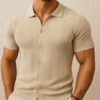 Men's Vintage Knit Summer Shirt