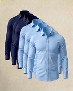 Stretch Azzurro Shirt (6 Pack)